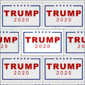 Trump 2020 Classic White Stof (Delen)