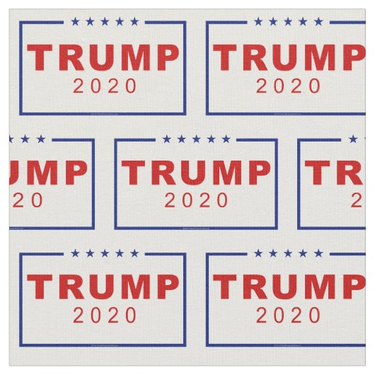 Trump 2020 Classic White Stof (Close Up)