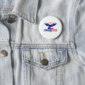 Trump 2020 Eagle Logo Ronde Button 5,7 Cm (In situ)