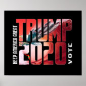 Trump 2020 Florida Red Wave poster (Voorkant)