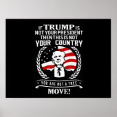 Trump 2020 Funny Quote Poster (Voorkant)