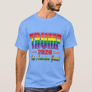 Trump 2020 Gay Pride T-shirt