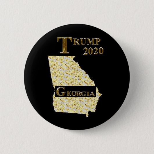TRUMP 2020 GEORGIË RONDE BUTTON 5,7 CM (Voorkant)