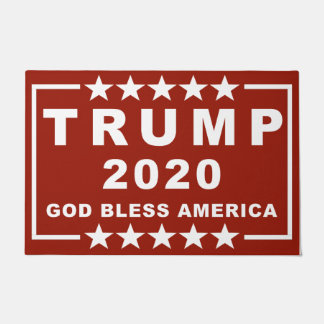 TRUMP 2020 - GOD BLESS AMERICA - 24 x 36-inch deur Deurmat