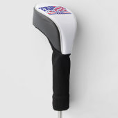 Trump 2020 golfheadcover (Schuin)