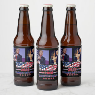 Trump 2020 Het beste is nog niet bereikt Bier Etiket