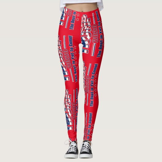 Trump 2020 Het beste is nog niet bereikt Leggings (Voorkant)