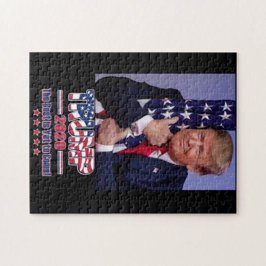 Trump 2020 Het beste is nog niet bereikt Legpuzzel (Horizontaal)