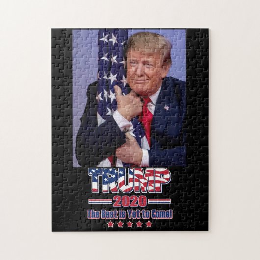 Trump 2020 Het beste is nog niet bereikt Legpuzzel (Verticaal)