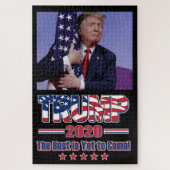Trump 2020 Het beste is nog niet bereikt Legpuzzel (Verticaal)