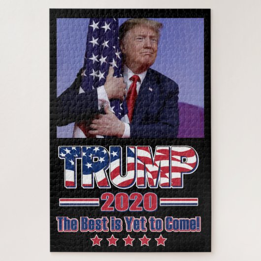 Trump 2020 Het beste is nog niet bereikt Legpuzzel (Verticaal)
