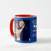 Trump 2020 Het beste is nog niet bereikt Mok (Voorkant links)