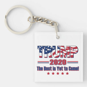 Trump 2020 Het beste is nog niet bereikt Sleutelhanger