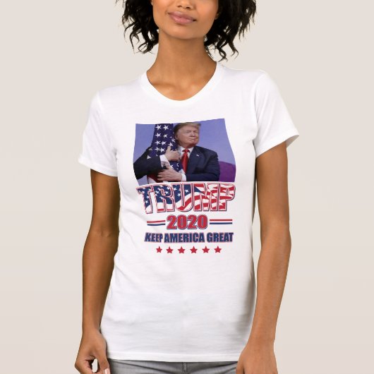 Trump 2020 Het beste is nog niet bereikt T-shirt (Voorkant)