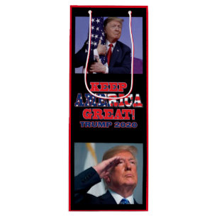 Trump 2020 Het beste is nog niet bereikt Wijn Cadeautas