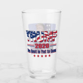 Trump 2020 Het beste komt nog Glas (Voorkant)