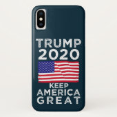 Trump 2020 : Hou Amerika geweldig Case-Mate iPhone Case (Achterkant)