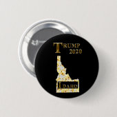 TRUMP 2020 IDAHO RONDE BUTTON 5,7 CM (Voorkant /achterkant)
