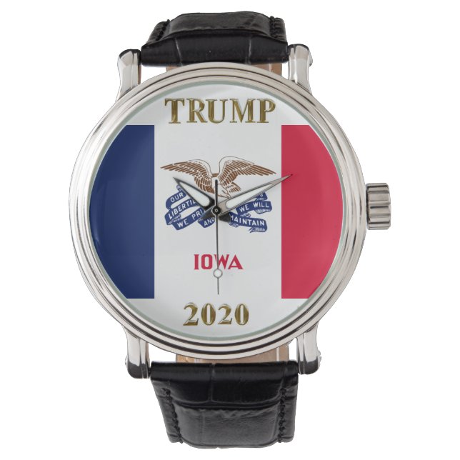 TRUMP 2020 IOWA HORLOGE (Voorkant)