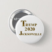 TRUMP 2020 JACKSONVILLE RONDE BUTTON 5,7 CM (Voorkant /achterkant)