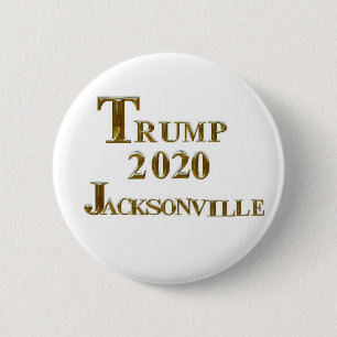 TRUMP 2020 JACKSONVILLE RONDE BUTTON 5,7 CM