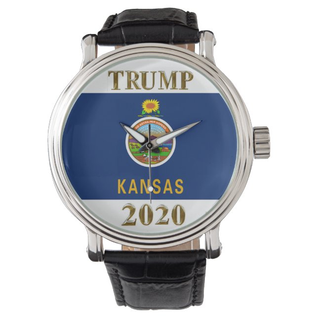 TRUMP 2020 KANSAS HORLOGE (Voorkant)