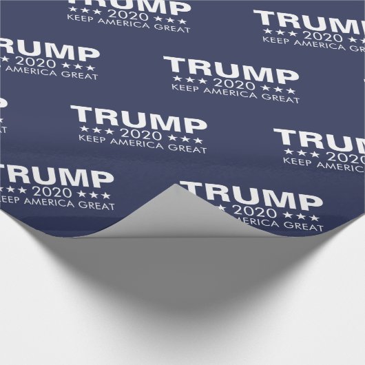 Trump 2020 Keep America Great America Cadeaupapier (Hoek)