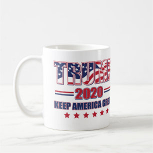 Trump 2020 Keep America Great America Koffiemok