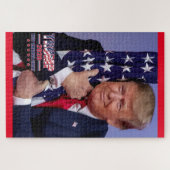 Trump 2020 Keep America Great America Legpuzzel (Horizontaal)