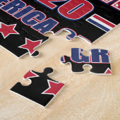 Trump 2020 Keep America Great America Legpuzzel (Zijkant)
