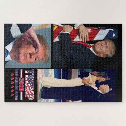 Trump 2020 Keep America Great America Legpuzzel (Horizontaal)