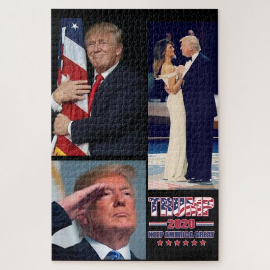 Trump 2020 Keep America Great America Legpuzzel (Verticaal)