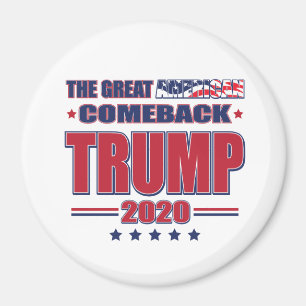 Trump 2020 Keep America Great America Magneet