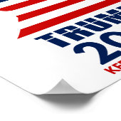 Trump 2020 Keep America Great America Poster (Hoek)