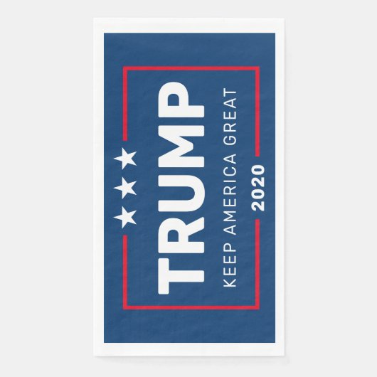 Trump 2020 Keep America Great America Servet (Voorkant)
