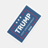 Trump 2020 Keep America Great America Servet (Hoek)