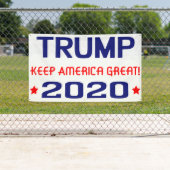 Trump 2020 Keep America Great America Spandoek (Insitu)