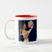 Trump 2020 Keep America Great America Tweekleurige Koffiemok (Links)