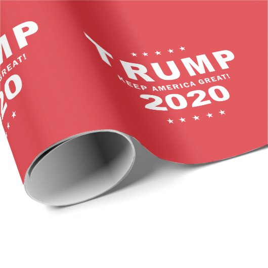 TRUMP 2020 - Keep America Great Cadeaupapier (Rol Hoek)
