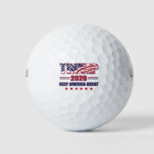Trump-2020-Keep-America-Great Golfballen (Voorkant)