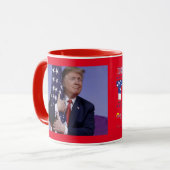 Trump 2020 - Keep America Great Mok (Voorkant links)