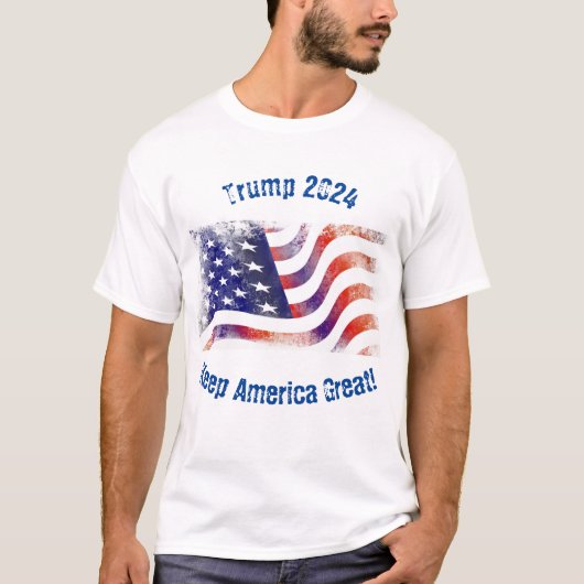 Trump 2020 Keep America Great! T-shirt (Voorkant)
