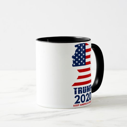 Trump 2020 Keep America Mok (Voorkant rechts)