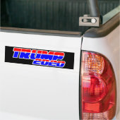 TRUMP 2020 - LATEN WE AMERIKA ZELFS GROTER MAKEN! BUMPERSTICKER (Op Truck)
