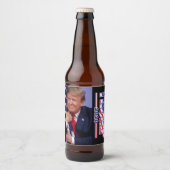Trump 2020 - Maak Amerika geweldig Bier Etiket (Voorkant)