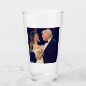 Trump 2020 maakt Amerika geweldig Glas (Voorkant)