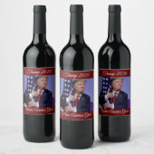 Trump 2020 maakt Amerika geweldig Wijn Etiket (Flessen)