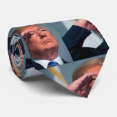 Trump 2020 maakt Amerika weer geweldig Stropdas (Opgerold)