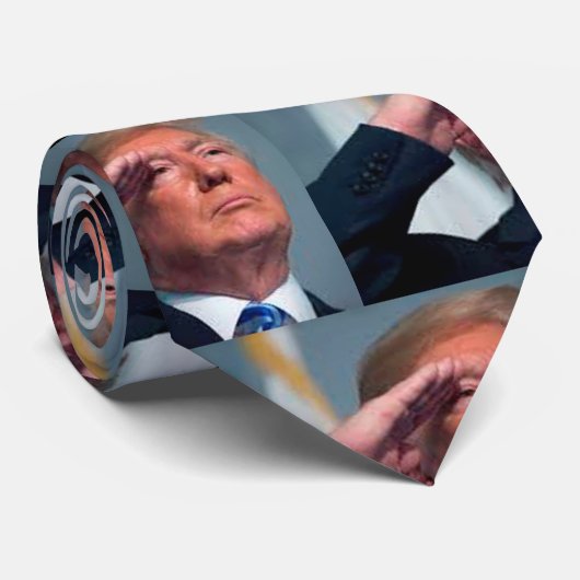 Trump 2020 maakt Amerika weer geweldig Stropdas (Opgerold)