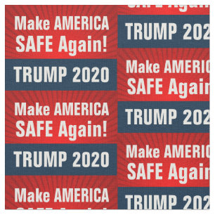 Trump 2020 maakt Amerika weer veilig Stof